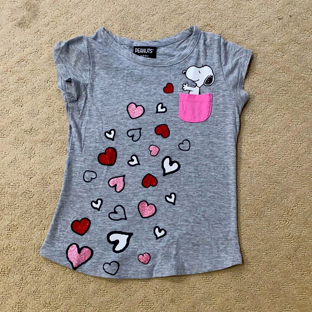 Peanut character cute t shirt for girls